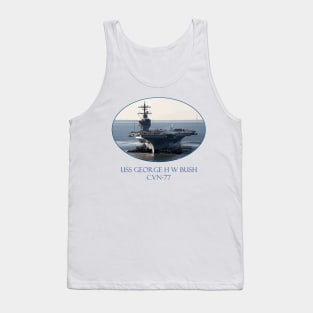 USS George H W Bush  CVN-77 Tank Top